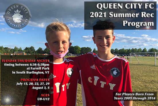 2021 Queen City FC Summer Program